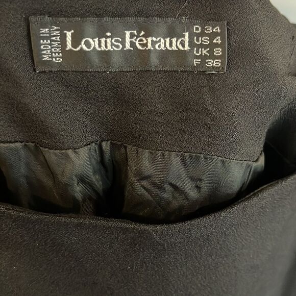 Vintage Louis Feraud black maxi skirt - Picture 2 of 5